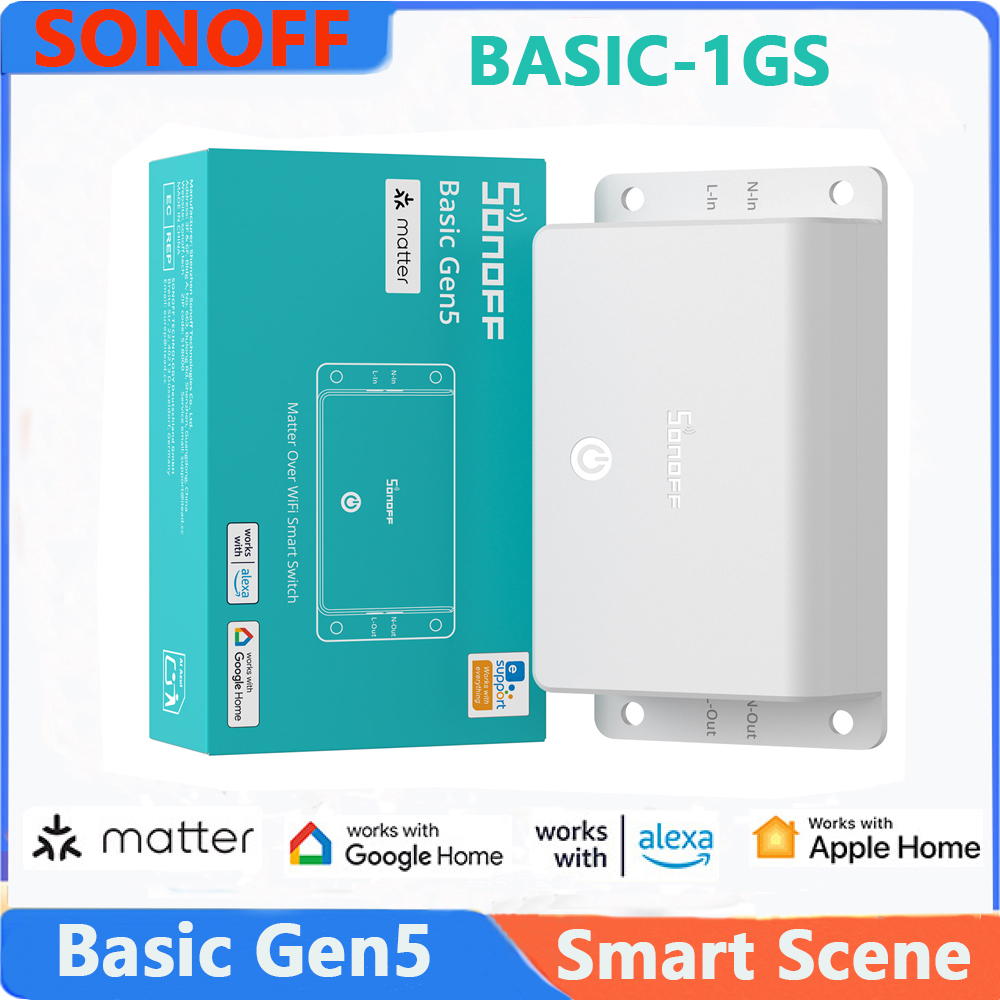 Sonoff Basic - مفتاح ذكي SONOFF Basic Gen5 (BASIC-1GS)