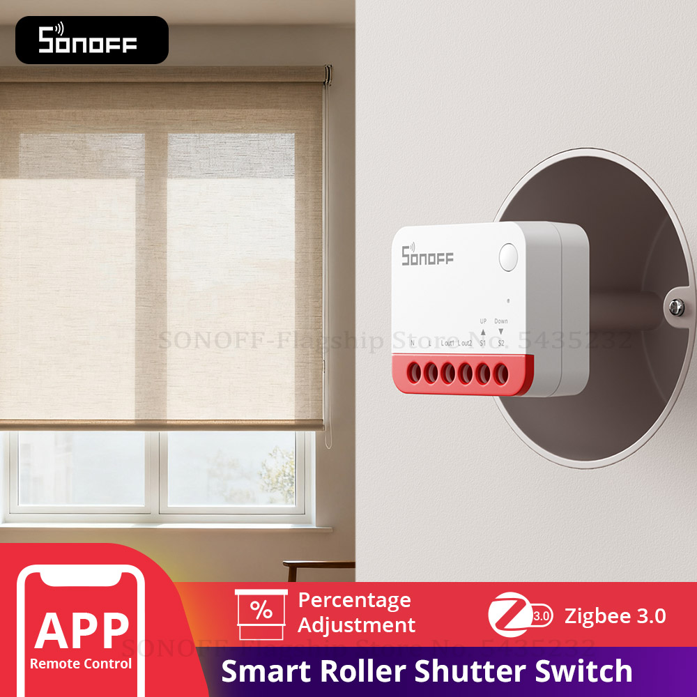 Sonoff - مفتاح ستائر ذكي SONOFF MINI-ZBRBS بتقنية