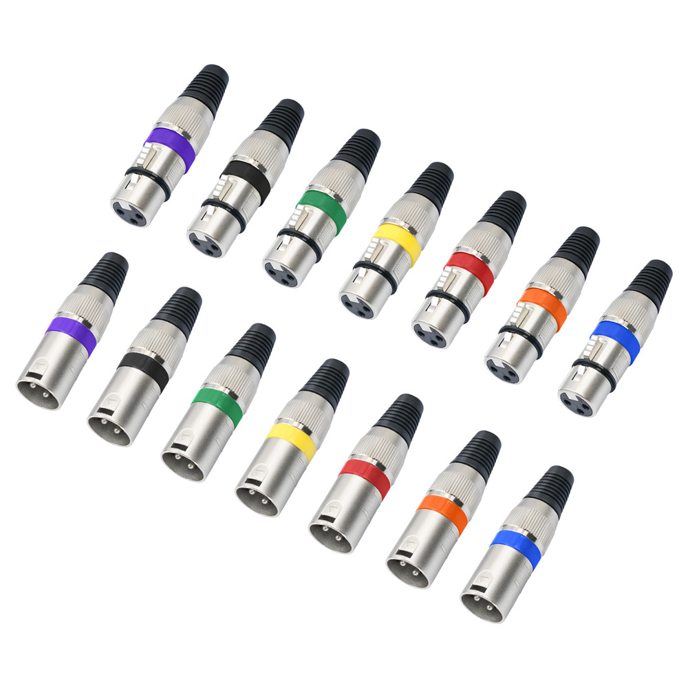 Shelly Plug - موصل XLR ثلاثي الأطراف، هيكل من
