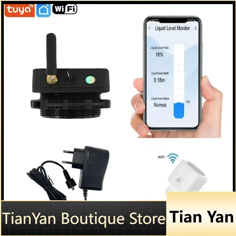 Tuya Smart - EE1 لـ TLC2502-WL، جهاز قياس مستوى
