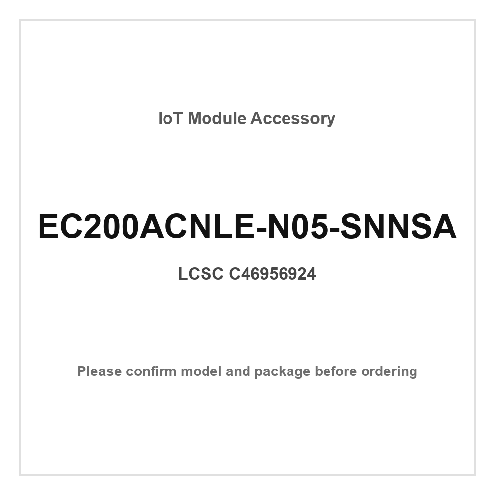 Smart Home Module Iot - وحدة ذكية للمنزل الذكي EC200ACNLE-N05-SNNSA مع