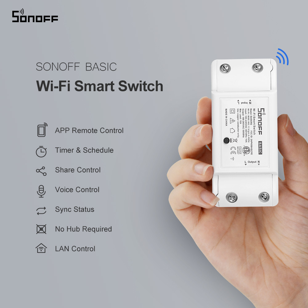 Itead SONOFF Basic R2 Mini DIY - مراجعة Sonoff Mini R4 وسعره