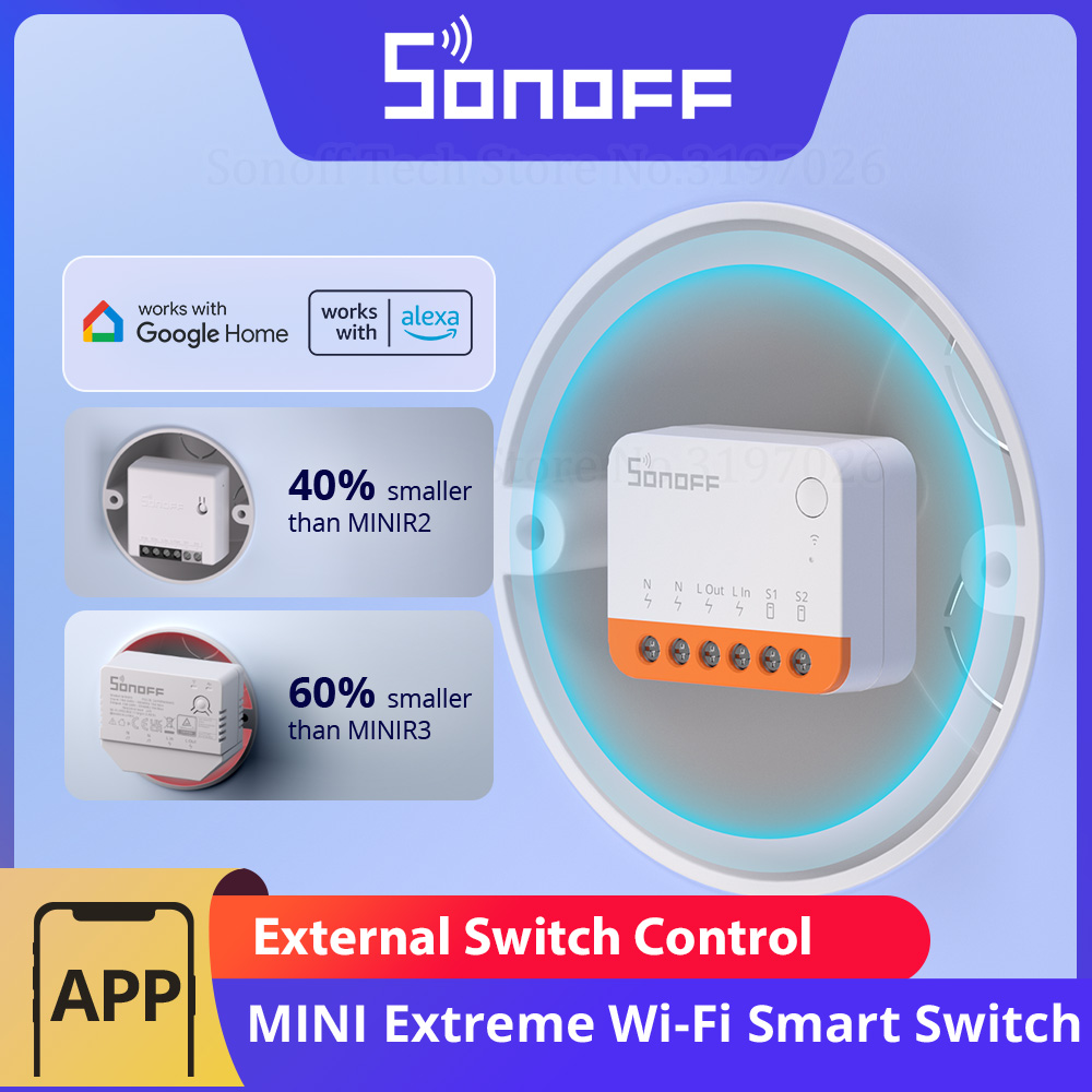 SONOFF MINIR4 Extreme Wi-Fi Sm - مراجعة Sonoff Basic وسعره