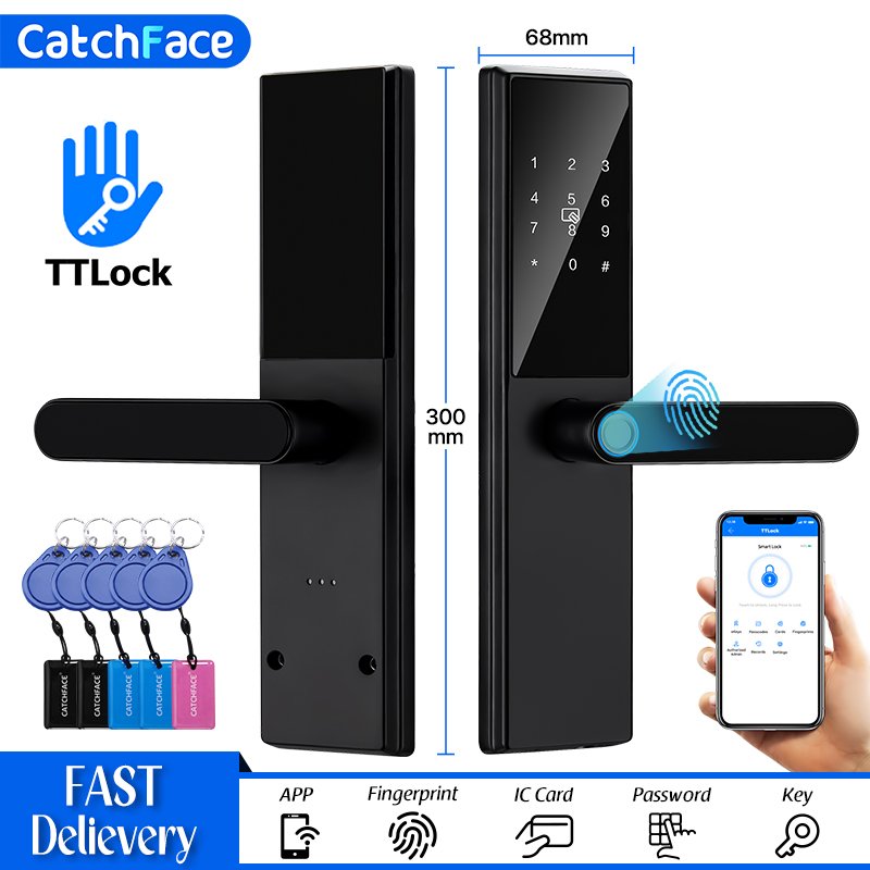 بلوتوث بصمة قفل الباب TTLock A - مراجعة Tasmota وسعره