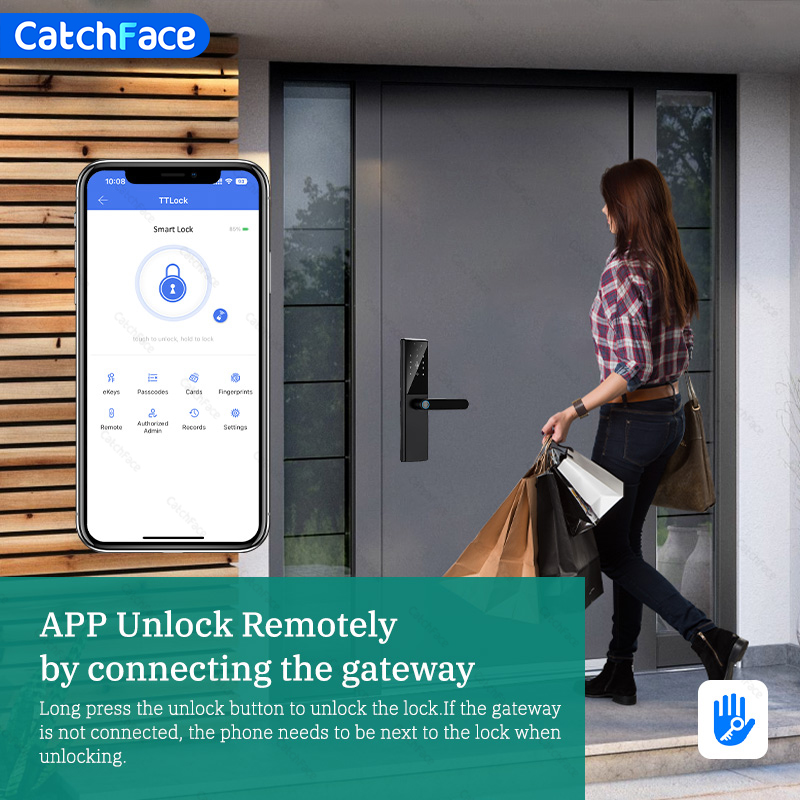 بلوتوث بصمة قفل الباب TTLock A - مراجعة Tasmota وسعره