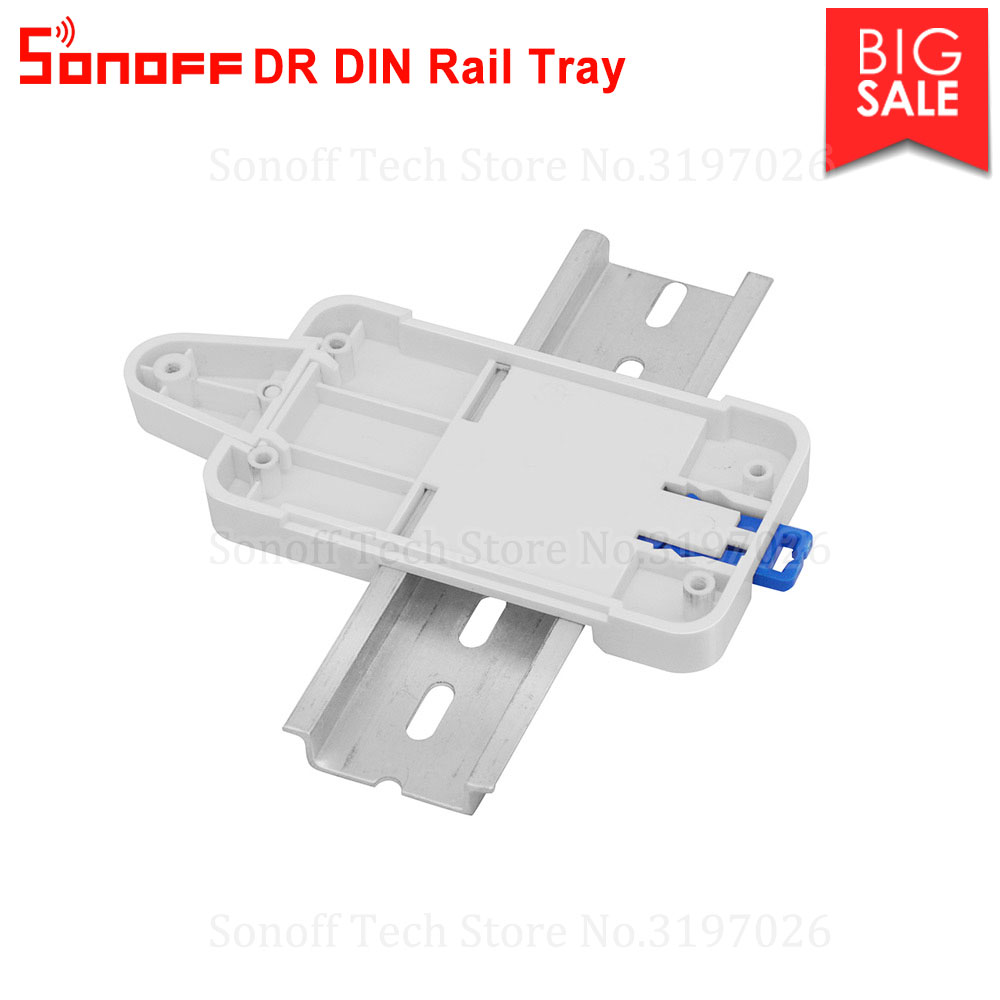 Itead Sonoff DR-حامل قابل للتع - مراجعة Sonoff Basic وسعره