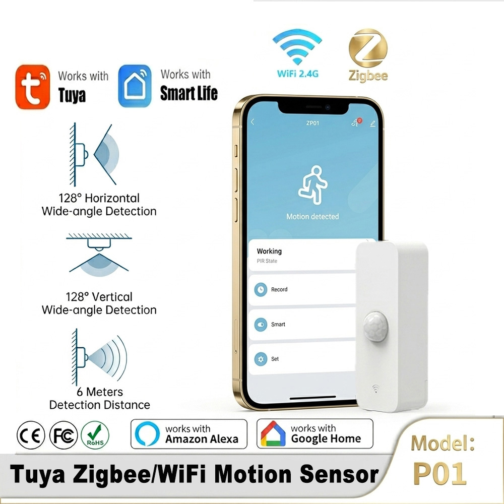 مستشعر حركة ذكي بتقنية PIR وWi - مراجعة Home Assistant Tuya وسعره