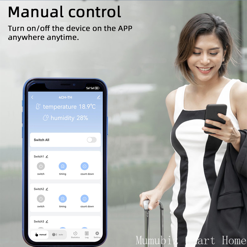 Tuya Smart 7-32V WiFi 4 قنوات  - مراجعة Tuya 4 Channel وسعره