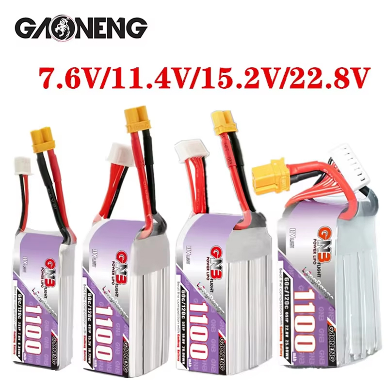 GNB 1100mAh 2S 3S 4S 6S 60C/12 - مراجعة Shelly Plug وسعره