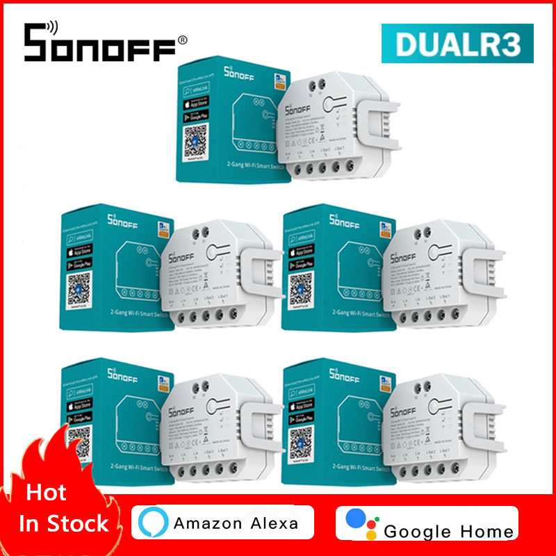 SONOFF DUAL R3 2 عصابة وحدة ال - مراجعة Sonoff وسعره