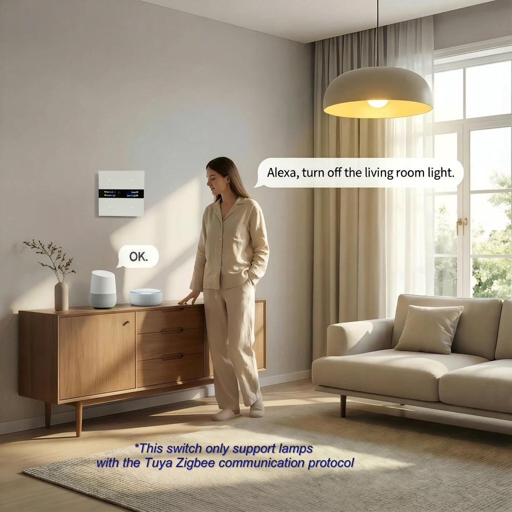لوحة مفاتيح ذكية M8 Pro Zigbee - مراجعة Smart Relay Tuya وسعره