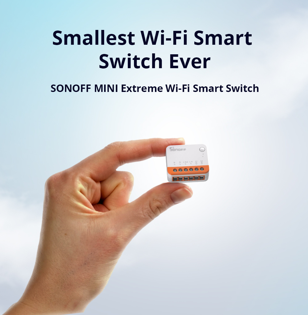 مفتاح ذكي صغير SONOFF Mini R4  - مراجعة Sonoff Mini R4 وسعره