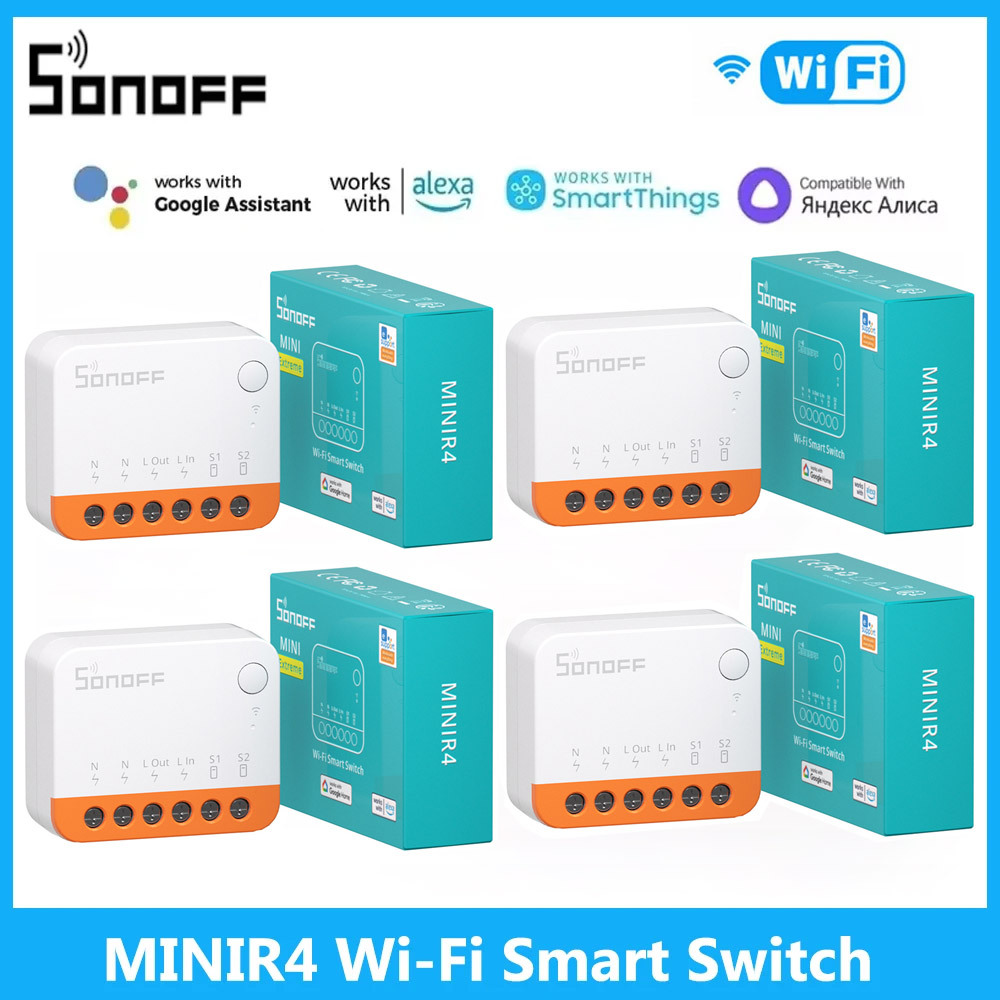 مفتاح واي فاي ذكي SONOFF Mini  - مراجعة Sonoff Mini R4 وسعره