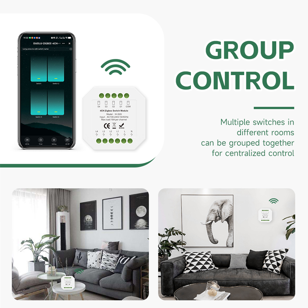 وحدة تحكم ذكية Tuya ZigBee بـ  - مراجعة Tuya 4 Channel وسعره